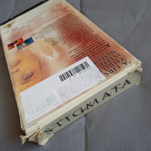 Stigmata (VHS) 1999 Tested Horror Patricia Arquette Gabriel Byrne Jonathan Pryce - Picture 6 of 8